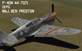 P-40N 13th PG(44-7071) Maj. Ben Preston