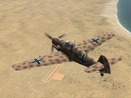 Bf-109E-4_B   Пустынный