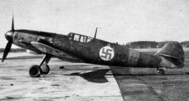 latvian air force  BF109