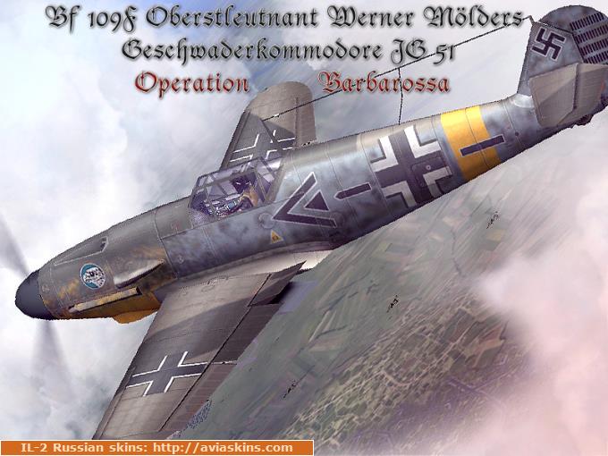 Bf 109 F Werner M&#246;lders