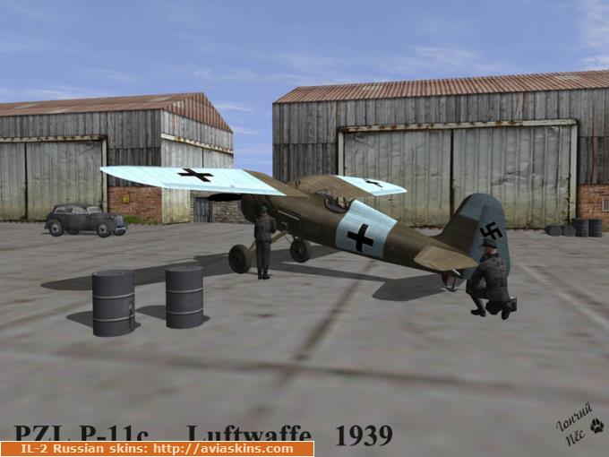 PZL P-11c. Luftwaffe 1939