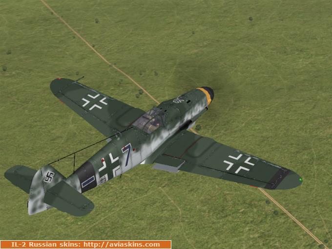 Bf-109K-4 green