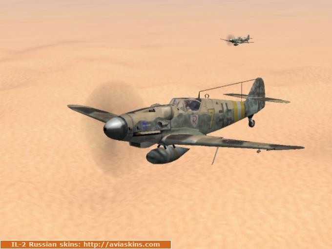 Bf-109G-14 3.JG2 Afrikakorps v1.00