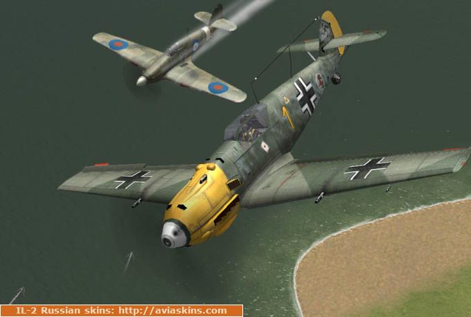 Bf-109 E-3  W.Nr 5057
