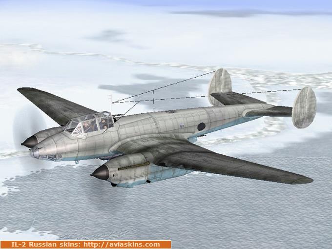 Pe-2 series 84 (winter camo)