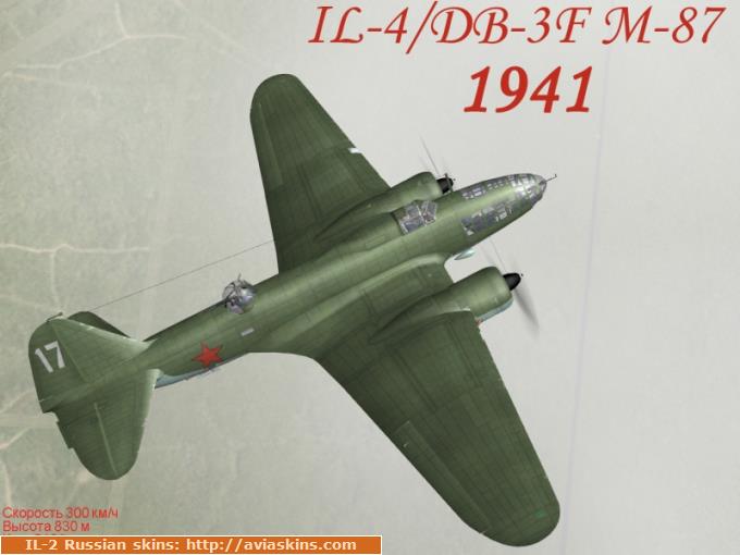 IL-4, DB-3F M87, 1941