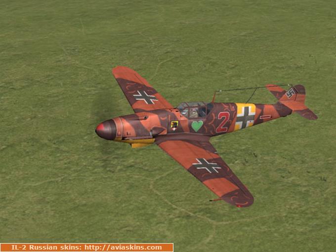 Bf-109 G-2  II./JG54, 