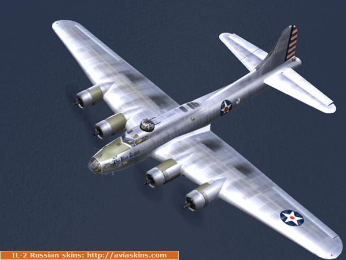 B-17E of 11th Bomb Group