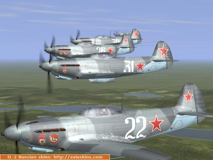 Yak-9D 3 squad of 6GIAP