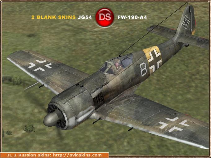 FW190A4 JG54 